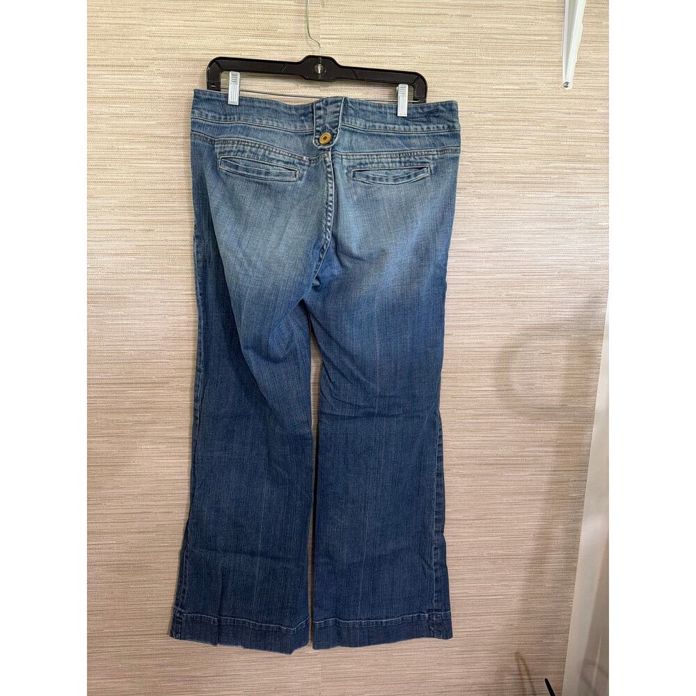 American Eagle Outfitters women's wide leg jeans size 10 - Picture 2 of 4